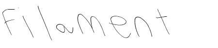 Filament Three-Two Schriftart