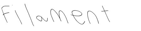 Filament Four-Two Schriftart