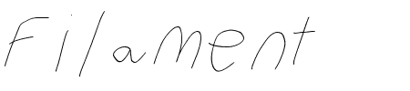Filament Four-Seven Schriftart