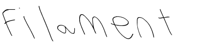 Filament Five-Two Schriftart