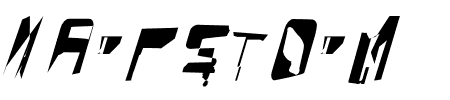 TTF: WarpStorm Schriftart