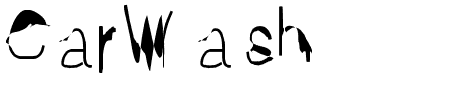 Schriftart CarWash: Mehr Infos & Vorschau Generator TTF: CarWash Schriftart