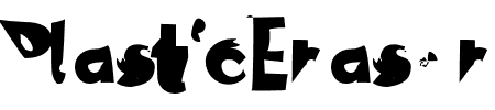 Schriftart PlasticEraser: Mehr Infos & Vorschau Generator TTF: PlasticEraser Schriftart