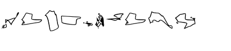 CiSf CamouflageKit II Outline Schriftart