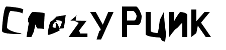 Schriftart Crazy Punk: Mehr Infos & Vorschau Generator TTF: Crazy Punk Schriftart