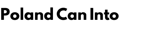 Poland Can Into Big Writings Schriftart