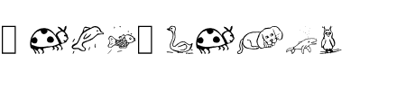 TTF: PictAnimos Schriftart