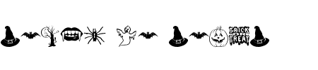 TTF: Trick or Treat Schriftart