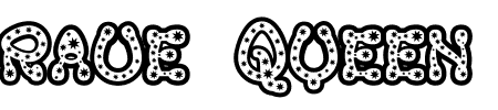 Schrift Rave Queen: Mehr Infos & Zeichen Übersicht TTF: Rave Queen Schrift