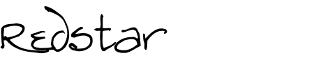 TTF: Redstar Schriftart