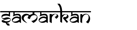 TTF: samarkan Schriftart