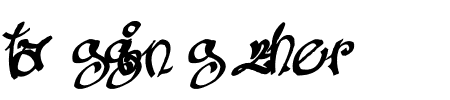 Schriftart tagging zher: Mehr Infos & Vorschau Generator TTF: tagging zher Schriftart