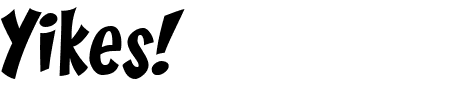TTF: Yikes! Schriftart