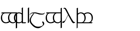 TTF: Tengwar Font