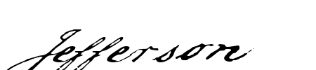 TTF: Jefferson Schriftart
