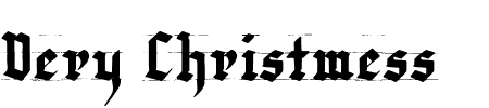 Schriftart Very Christmess: Mehr Infos & Vorschau Generator TTF: Very Christmess Schriftart