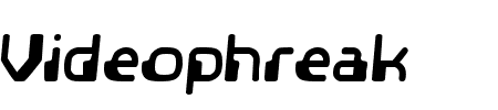 Font Videophreak: Mehr Infos & Zeichen Übersicht TTF: Videophreak Font