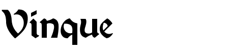 Schriftart Vinque: Mehr Infos & Vorschau Generator TTF: Vinque Schriftart