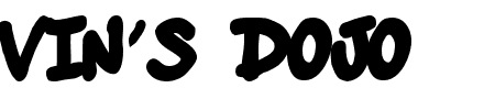 Schriftart Vin's Dojo: Mehr Infos & Vorschau Generator TTF: Vin's Dojo Schriftart