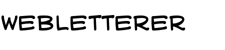 TTF: WebLetterer Schriftart