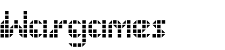 TTF: Wargames Schriftart