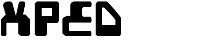 TTF: xped Font