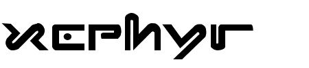 TTF: xephyr Font