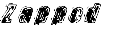 Font Zapped: Mehr Infos & Zeichen Übersicht TTF: Zapped Font