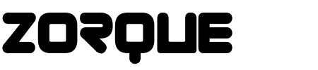 Font Zorque: Mehr Infos & Zeichen Übersicht TTF: Zorque Font