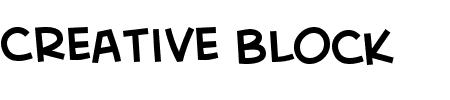 TTF: Creative Block Schriftart