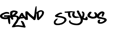 TTF: Grand Stylus Schriftart