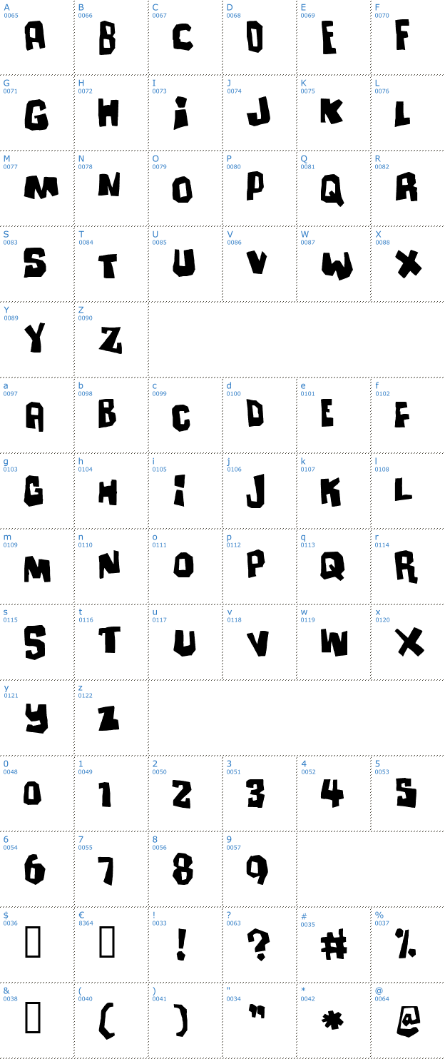 Schriftzeichen Ultimatum Font