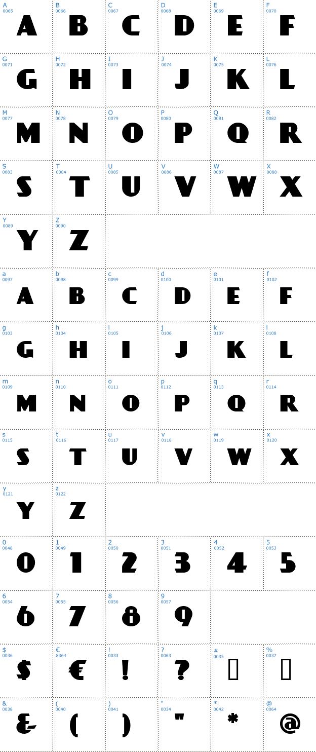 Schriftzeichen Day Poster Black Font