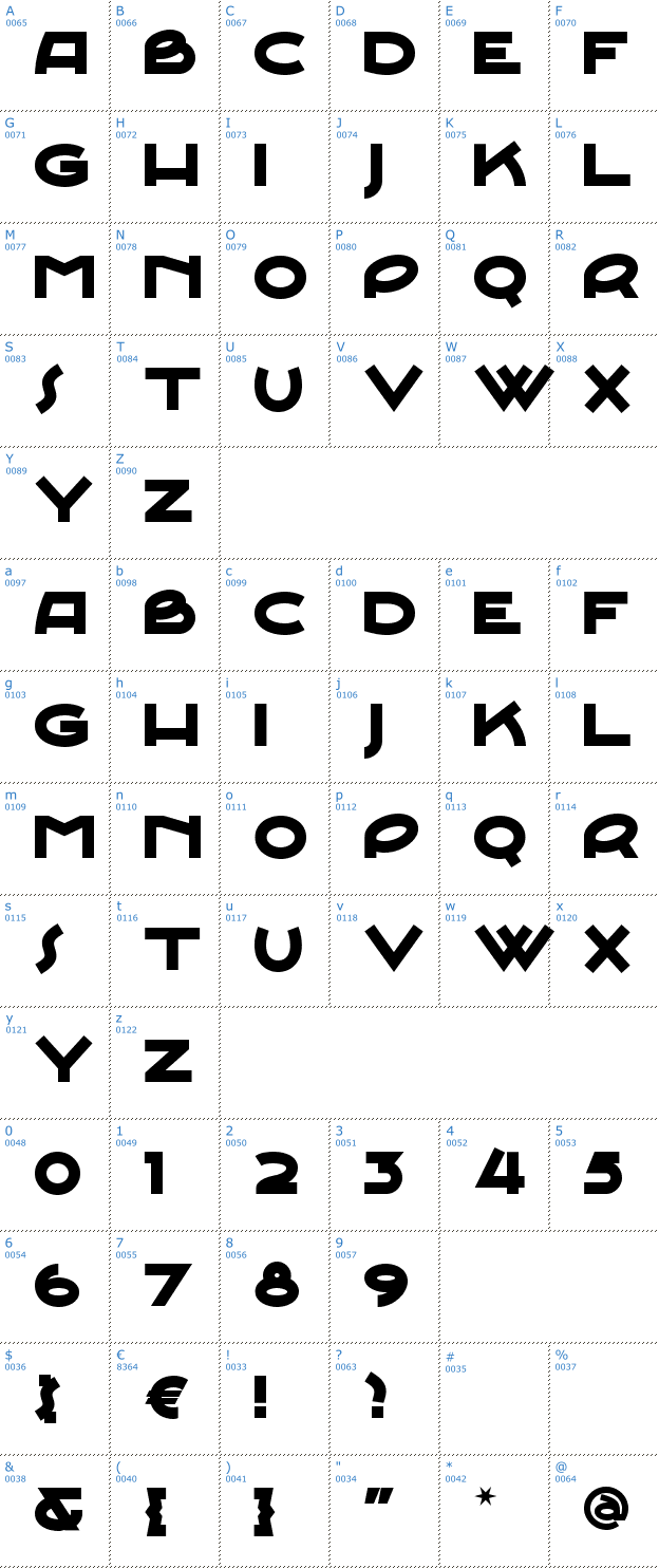 Schriftzeichen Junebug Stomp NF Font