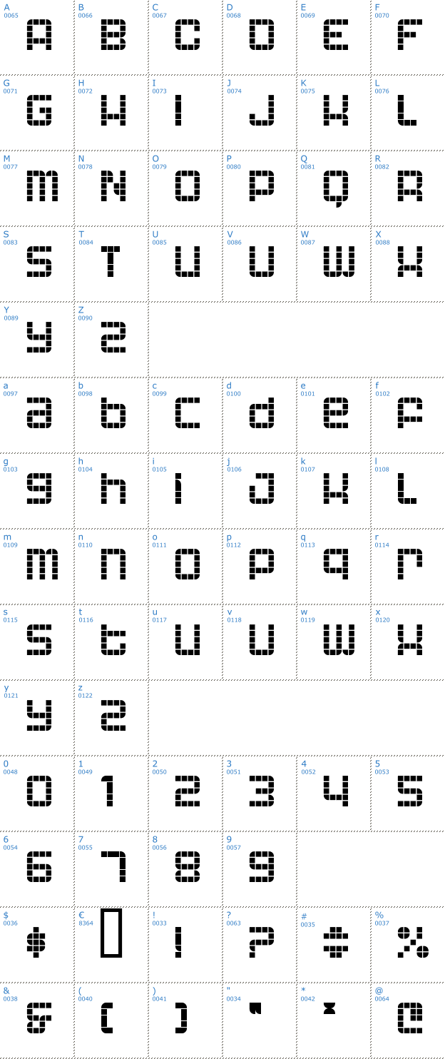 Schriftzeichen Astronaut Font