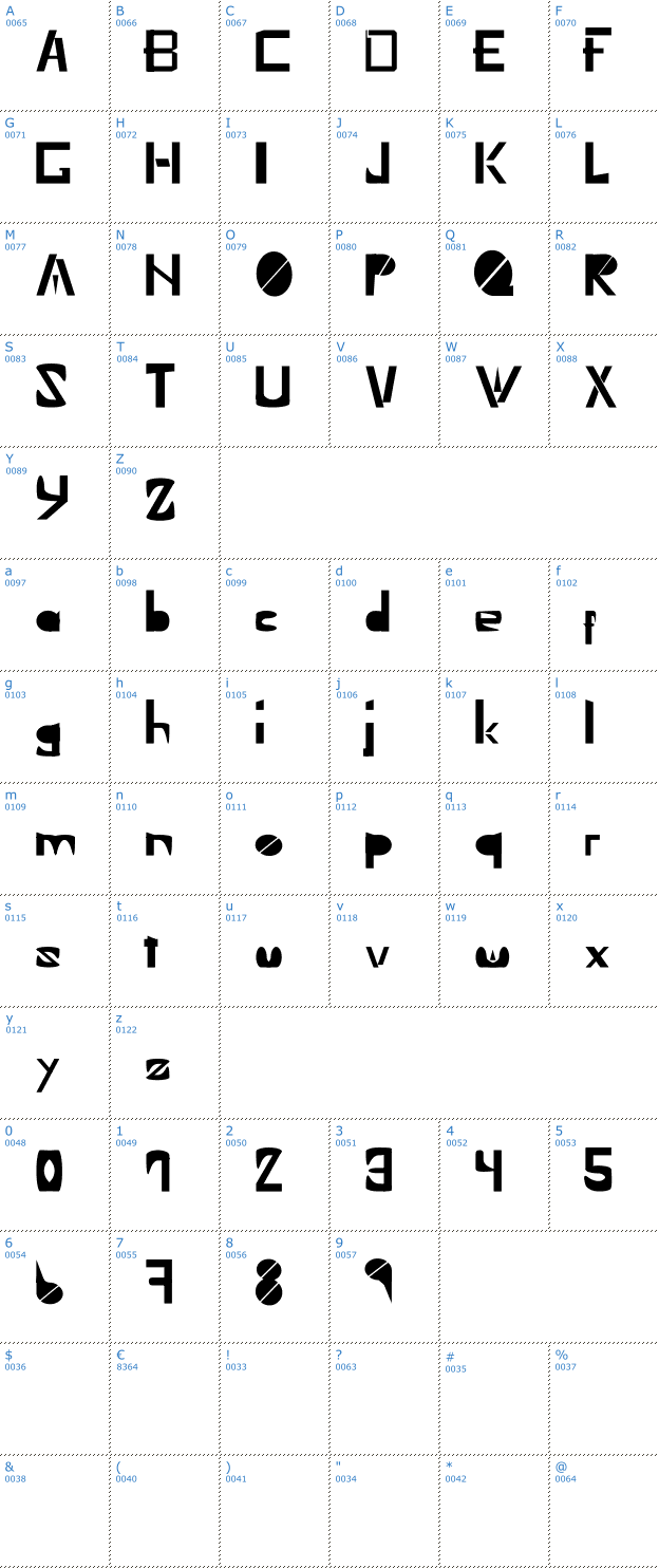Schriftzeichen XBOX 360 Font