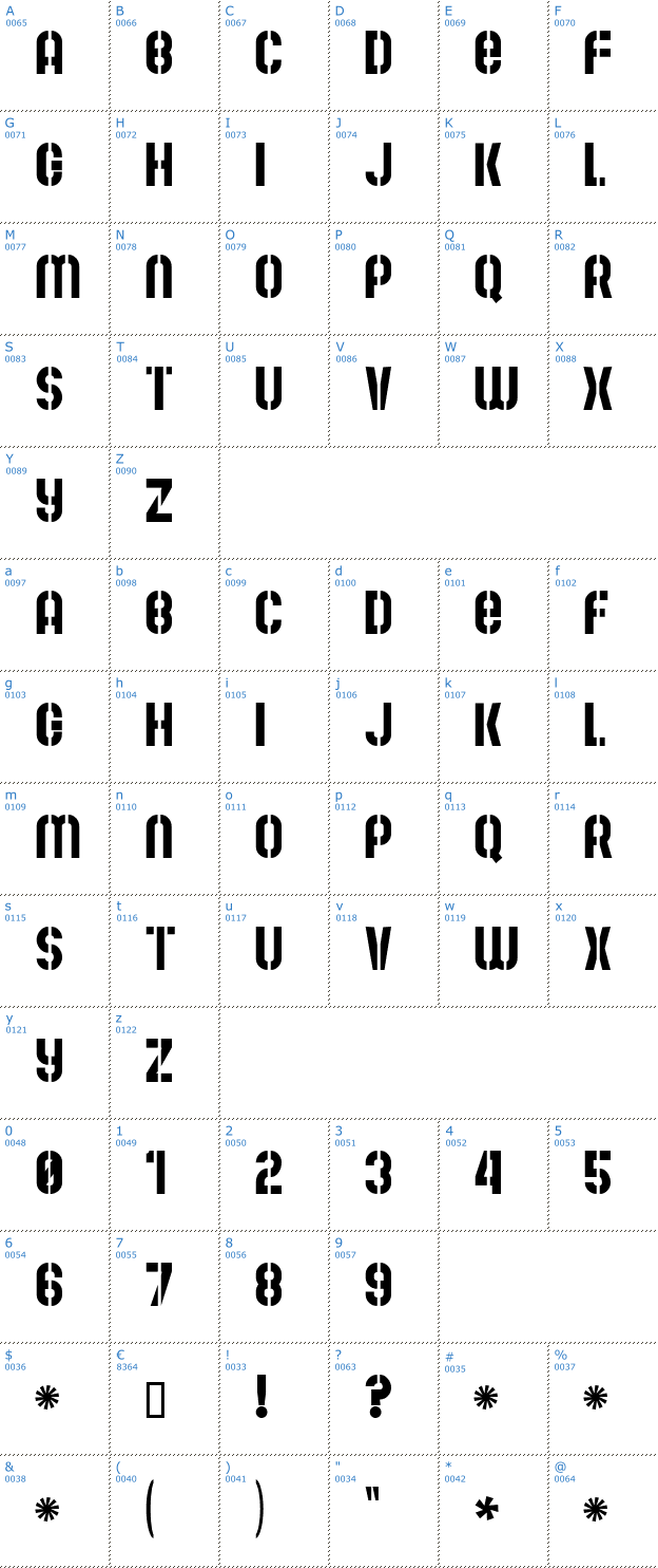 Schriftzeichen Mute Fruit Font