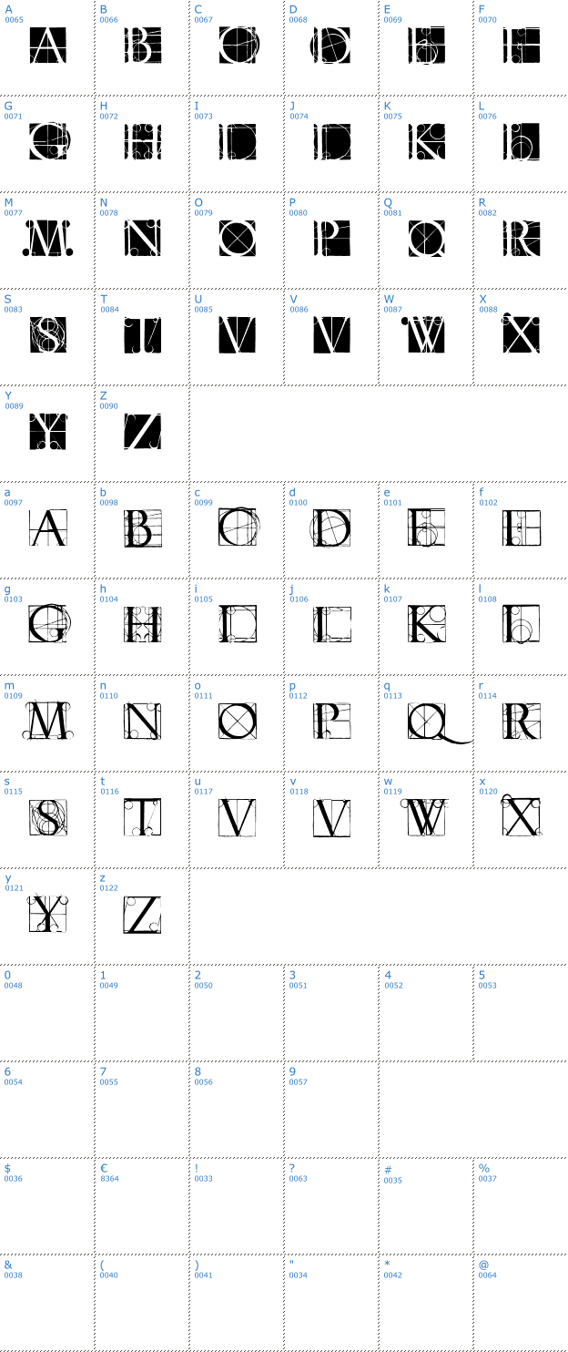 Schriftzeichen Neudoerffer Scribble Quality Font