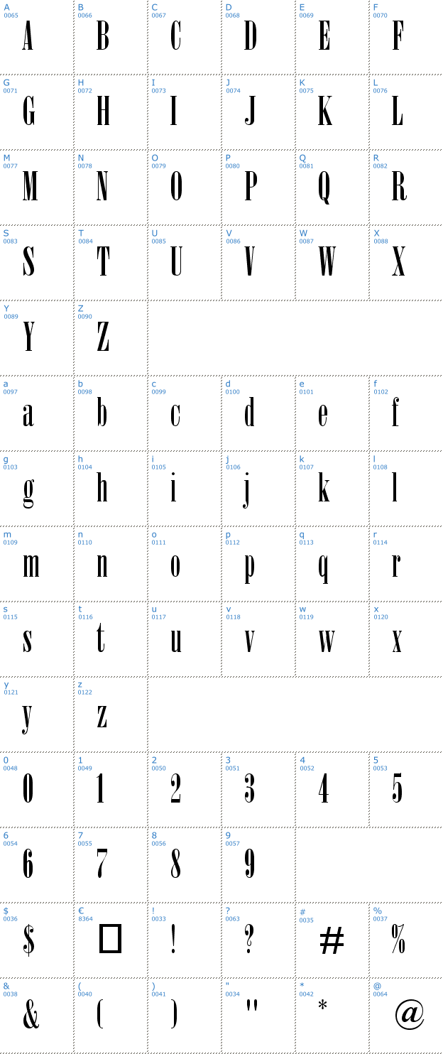Schriftzeichen Nirvana Font
