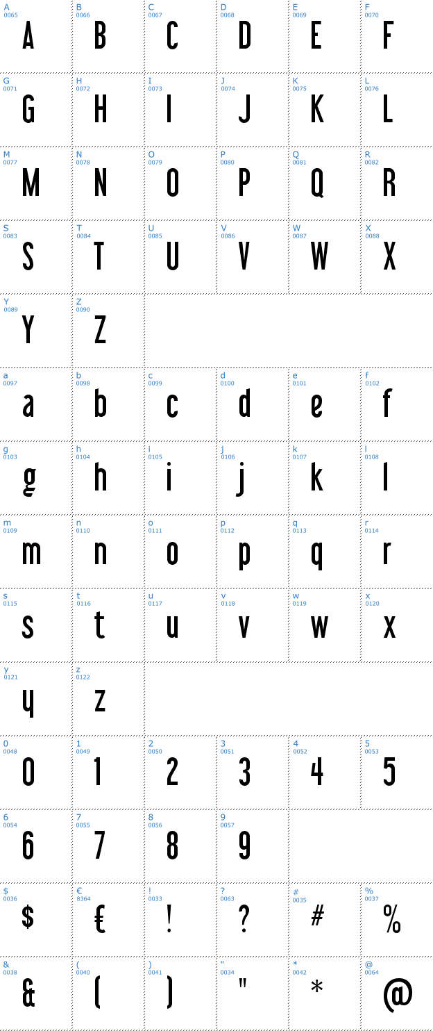 Schriftzeichen Libel Suit Font