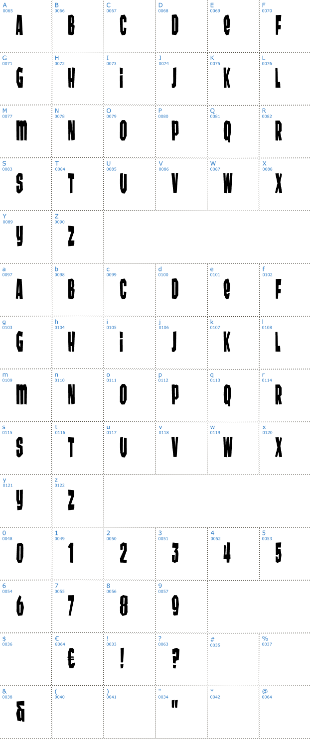 Schriftzeichen Wunderbar Font