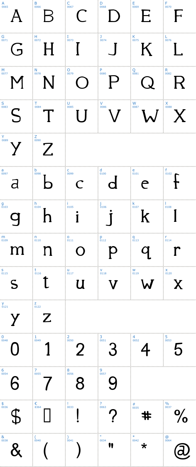 Schriftzeichen 39 Smooth Font