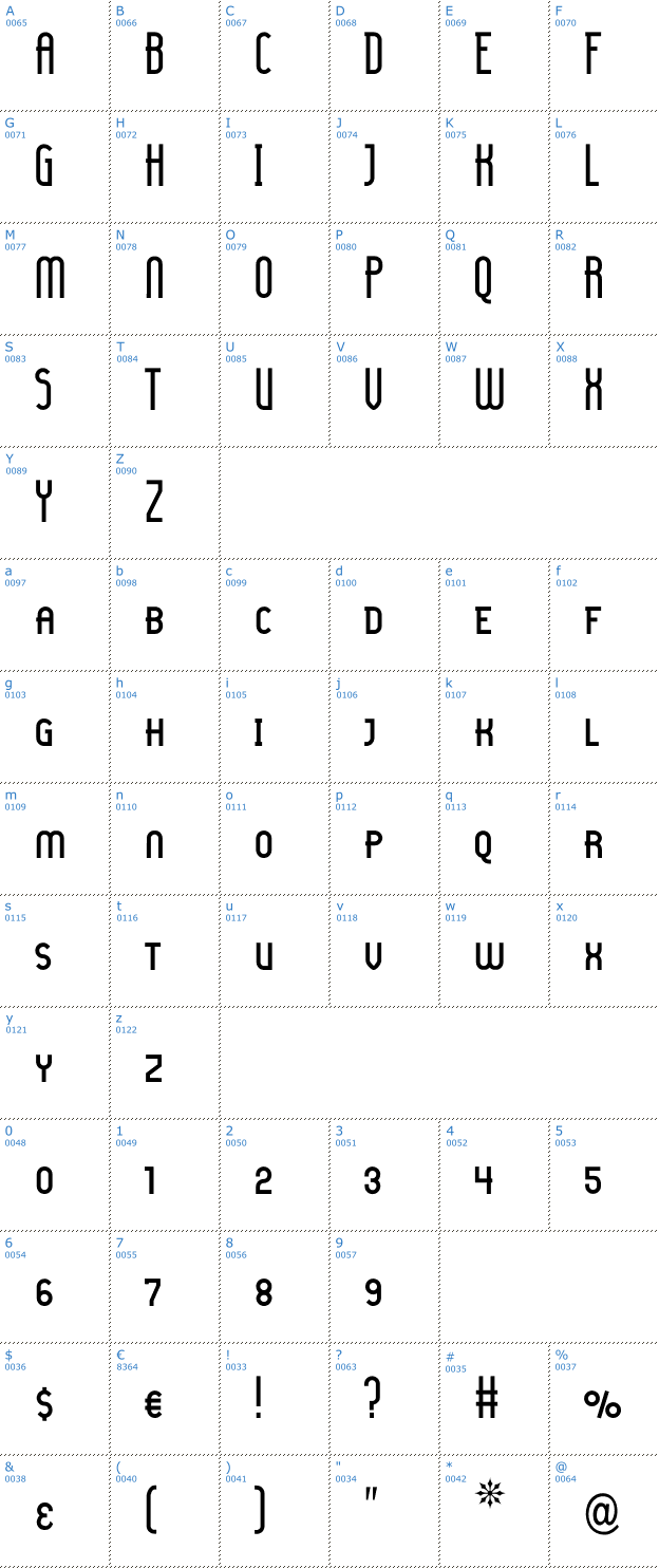 Schriftzeichen Lady Ice Small Caps Font