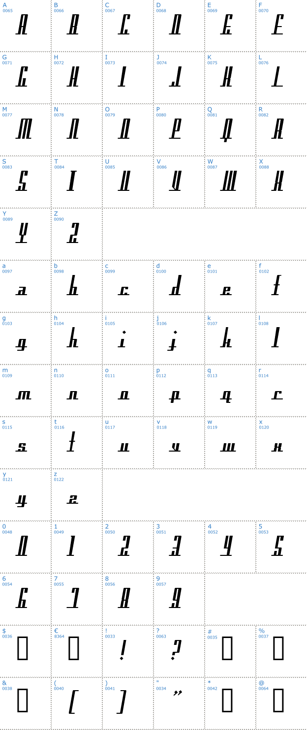 Schriftzeichen American Dreams Font