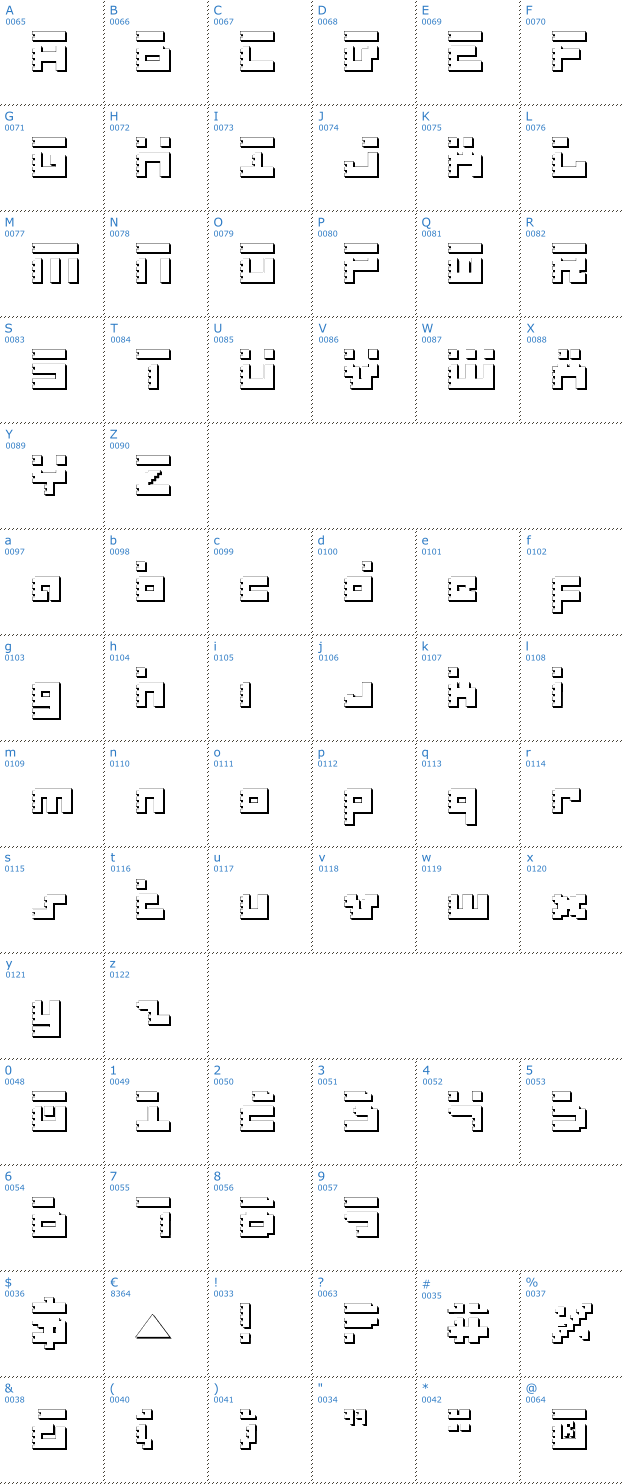 Schriftzeichen Roid Rage Shadow Font