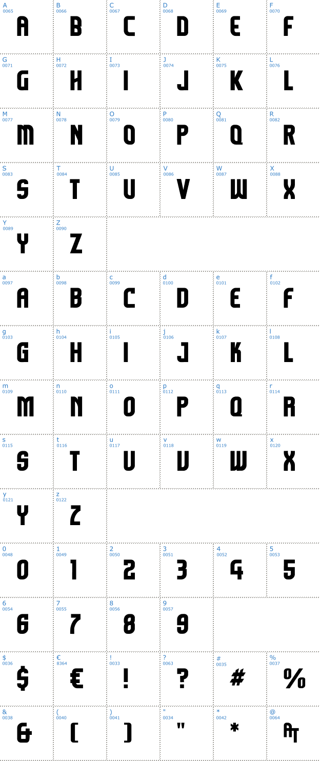 Schriftzeichen Komikazoom Font