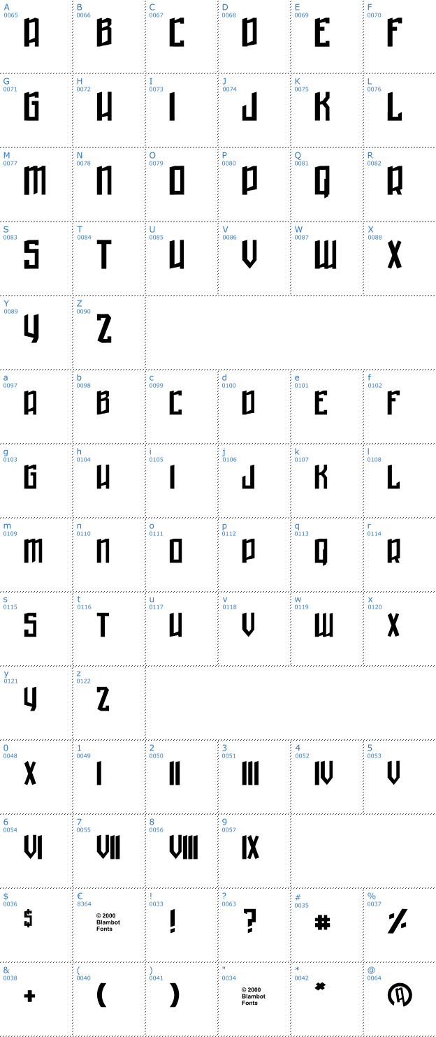 Schriftzeichen Winter in Gotham Font