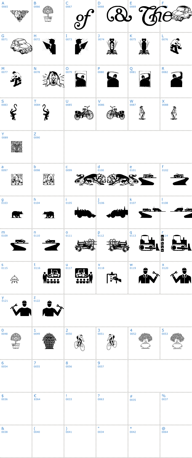 Schriftzeichen Kidings Free Font