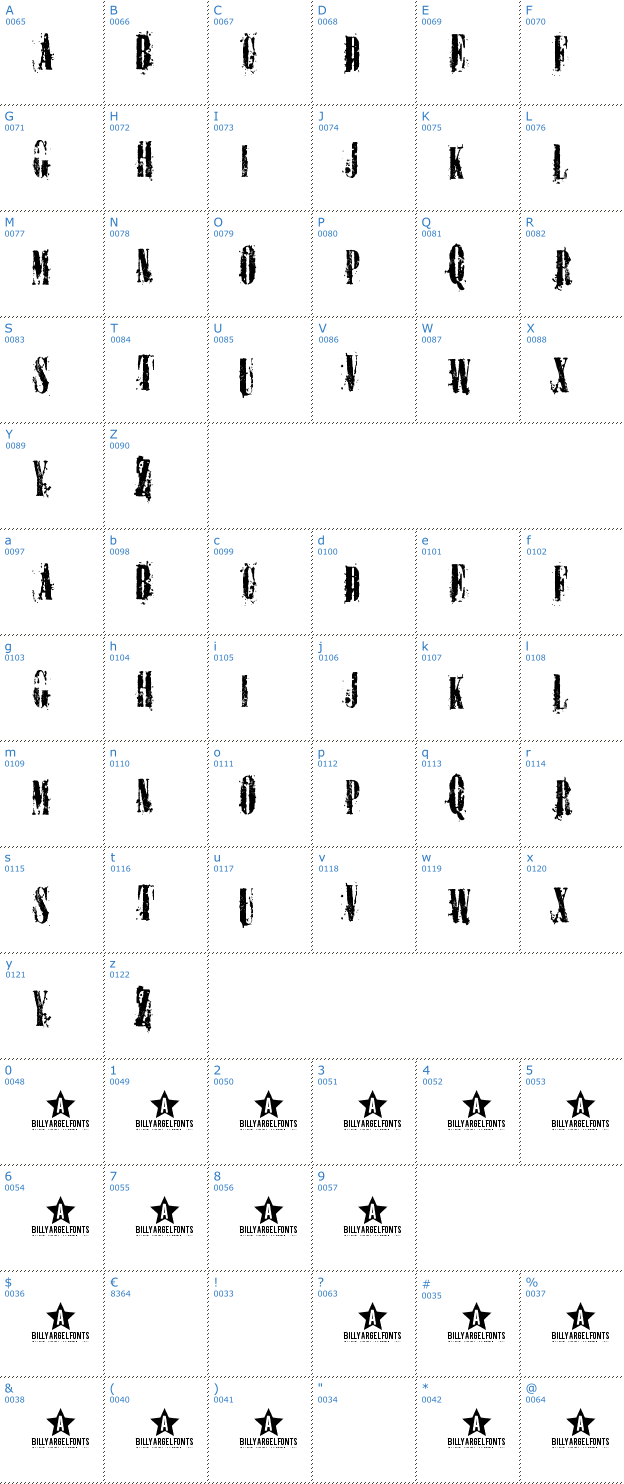 Schriftzeichen Triumph Rewind Font
