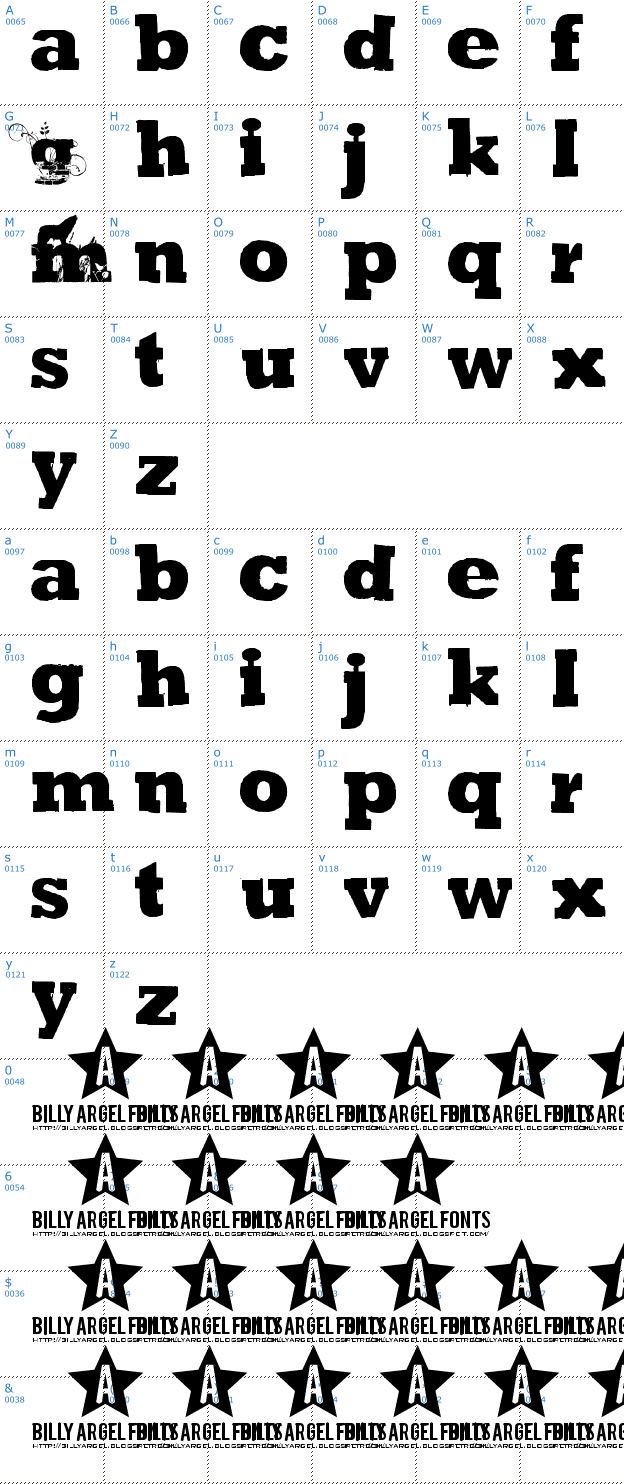 Schriftzeichen Green Mind Font